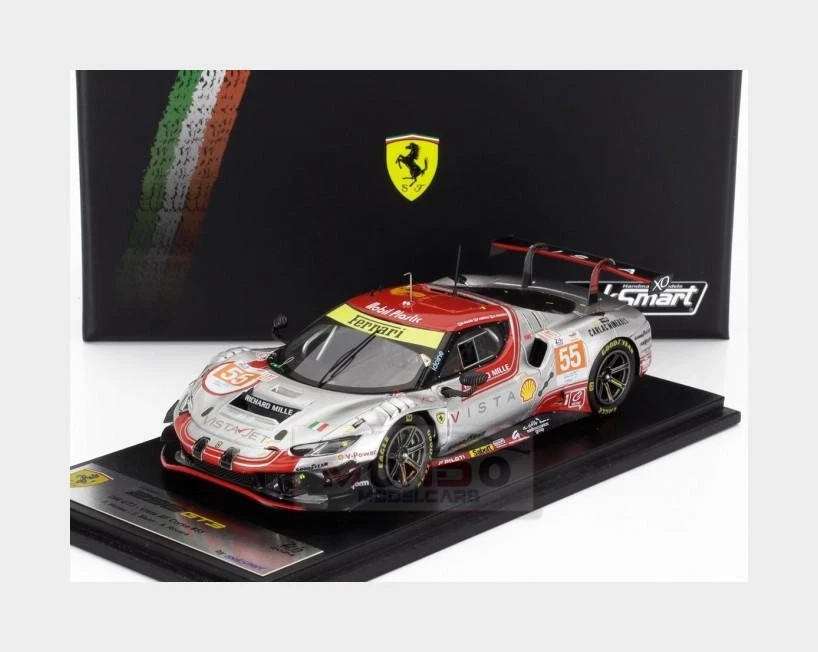 LOOKSMART LSLM06 - Ferrari 458 GTE AF Corse N°61 - 3e Aux 24H Du Mans 2014 (1/43)