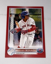 2022 Topps Pro Debut Brainer Bonaci /10 Red Parallel  #PD-79 Salem Red Sox