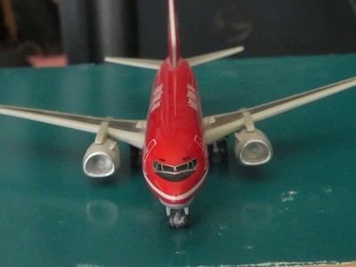 航空機・ヘリコプター Dragon wings B737-400 SNA JA737A Boeing 737 model by Dragon Wings (1/400 scale) in New York Air