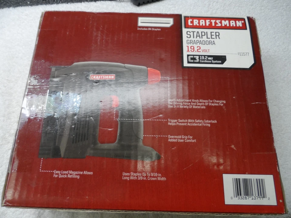 Craftsman 11577 C3 19.2V Stapler - Part # 11577 (pics) - Image 4 of 4
