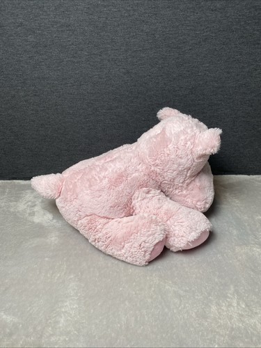 Russ Berrie Pink Hippo 12” Plush Happy Hippopotamus Sewn Eyes Soft Toy Pet Lovey - Bild 5 von 5