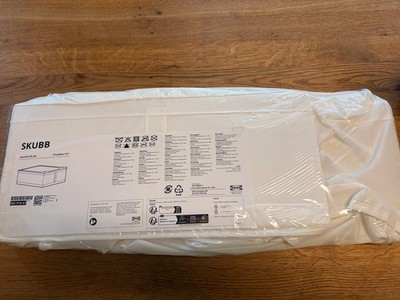 IKEA SKUBB Tasche Organizer Aufbewahrungsbox grau 43x53x19 cm