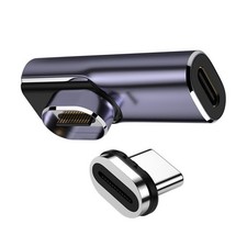 USB C Magnetic Mini Charging Adapter Data Transfer Converter PD Charger