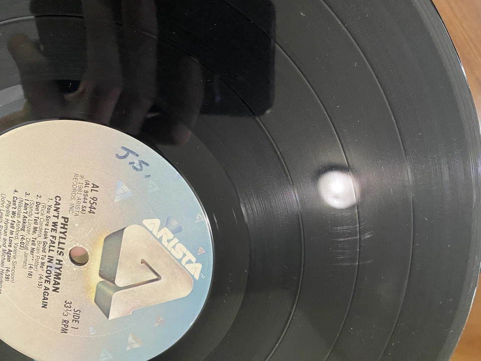 Phyllis Hyman - Can't We Fall In Love Again -1981 Arista AL-9544 LP Vinyl Record - Image 4 of 4