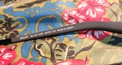 Maui Jim Fleming Beach MJ 321 02D/64/20-130 schwarzes Gestell polarisierte Sonnenbrille - Bild 4 von 6