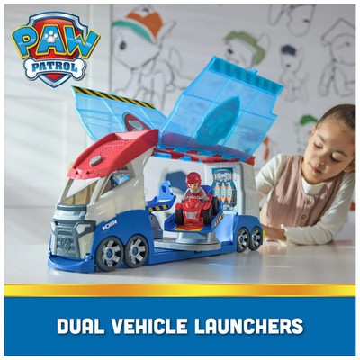 Transforming PAW Patroller with Vehicle Launchers, Lights, Sounds & Ryder  ATV