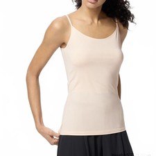 Uniqlo AIRism Camisole Top Sleeveless Cami NWT Beige Large