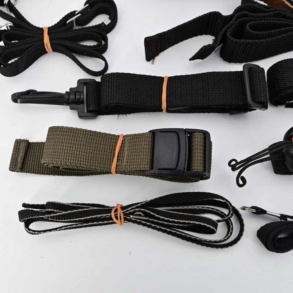 Lote de 18 correas mixtas para cámara hombro cuello muñeca eslinga de transporte ajustable Foto 4 de 4