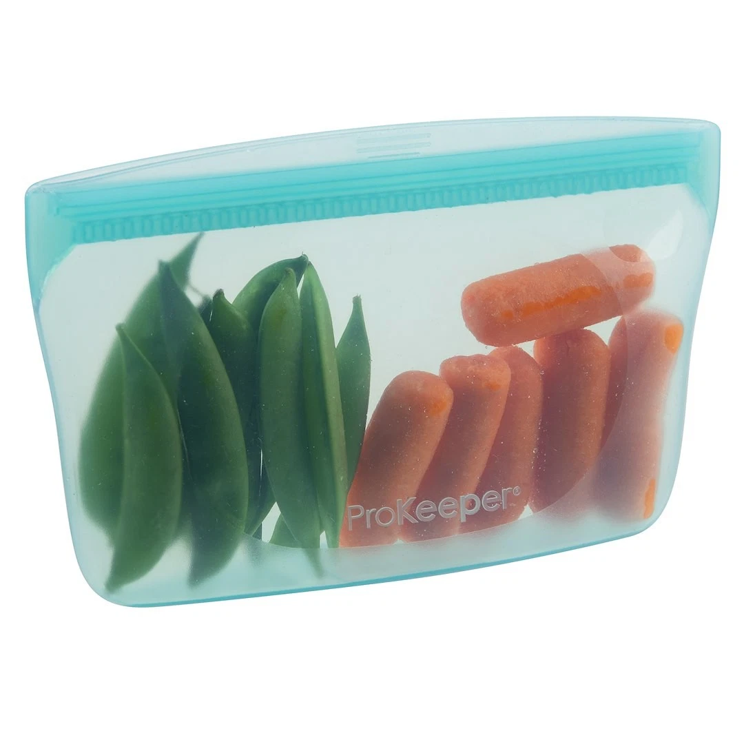 Progress Int Pks 20T 1 5 Cup Reusable Silicone Bag Turq