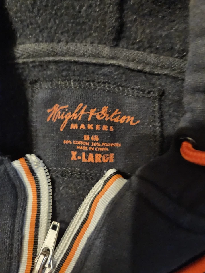 Sudadera con Capucha Philadelphia Flyers Talla XL Cosida Logo Hockey NHL Foto 2 de 4