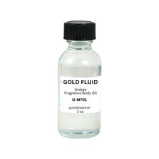 Gold Fluid Unisex Body Oil 1 oz Fragrance All Natural Scent