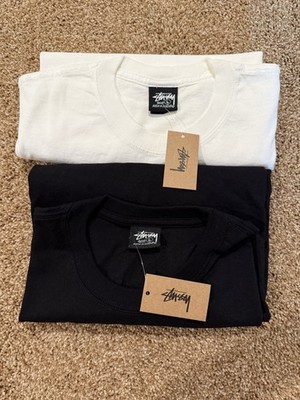Stussy Honolulu Chapter Logo T-Shirt Black/White Mens NWT Graphic Tee Streetwear
