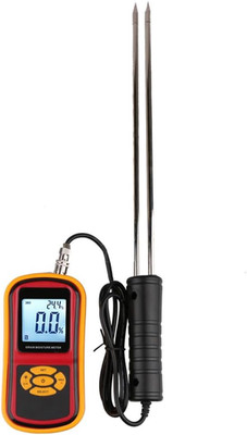 Digital Grain Moisture Meter for Wheat Corn Rice Peanut Soybean, Grain Humidity