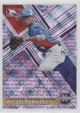 2019 Panini Elite Extra Edition Aspirations Purple /250 Miguel Tamares #211 0q3