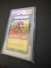 2022 DISNEY LORCANA PROMO D23 EXPO 1 MICKEY MOUSE - BRAVE LITTLE TAILOR PSA 10
