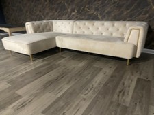 Sofa High End Quality Suede Fabric