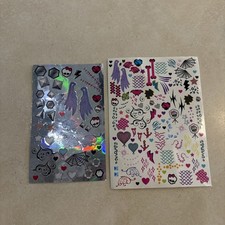 Monster High Gore-geous Ghoul Temporary Doll Tattoos Not For Humans And Stickers