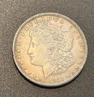1921 Morgan Dollar With Cool Toning