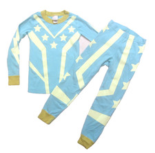 NWT Hanna Andersson Glow In The Dark Pumpkin Long John Pajamas Size 5