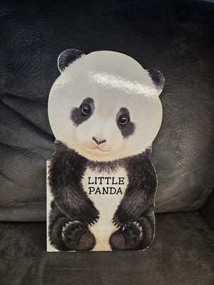 Barrons Little Panda Board Book Large Shaped Chunky Toddler Childrens 2010