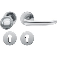 Fsb Wechselgarnitur 12 1023 Asl Auf Rosette Pz, Knopf Drehbar, Edelstahl Matt