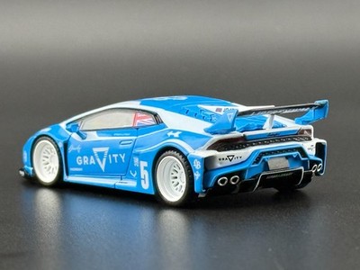 Mini GT LB WORKS Lamborghini Huracán GT GRAVITY Blue #1055 1/64 | eBay