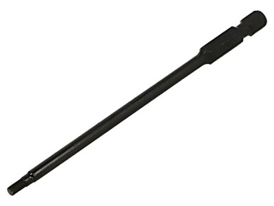 711103H Bit Sechskant HEX 3 mm L. ges: 110mm Befestigung: 1/4'' (E6,3 mm) KING TO