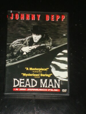 DEAD MAN, DVD, JOHNNY DEPP, CRISPIN GLOVER, ROBERT MITCHUM, JIM