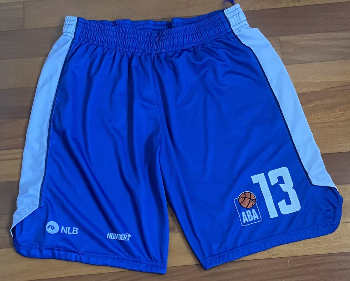 GAME USED BASKETBALL SHORT FIBA NBA ACB BASKET EUROLEAGUE EUROCUP MATCH WORN