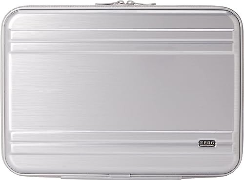 Zero Halliburton PC Case Polyca Pouch Silver Hairline Zero Halliburton PC Case Polyca Pouch Silver Hairline
