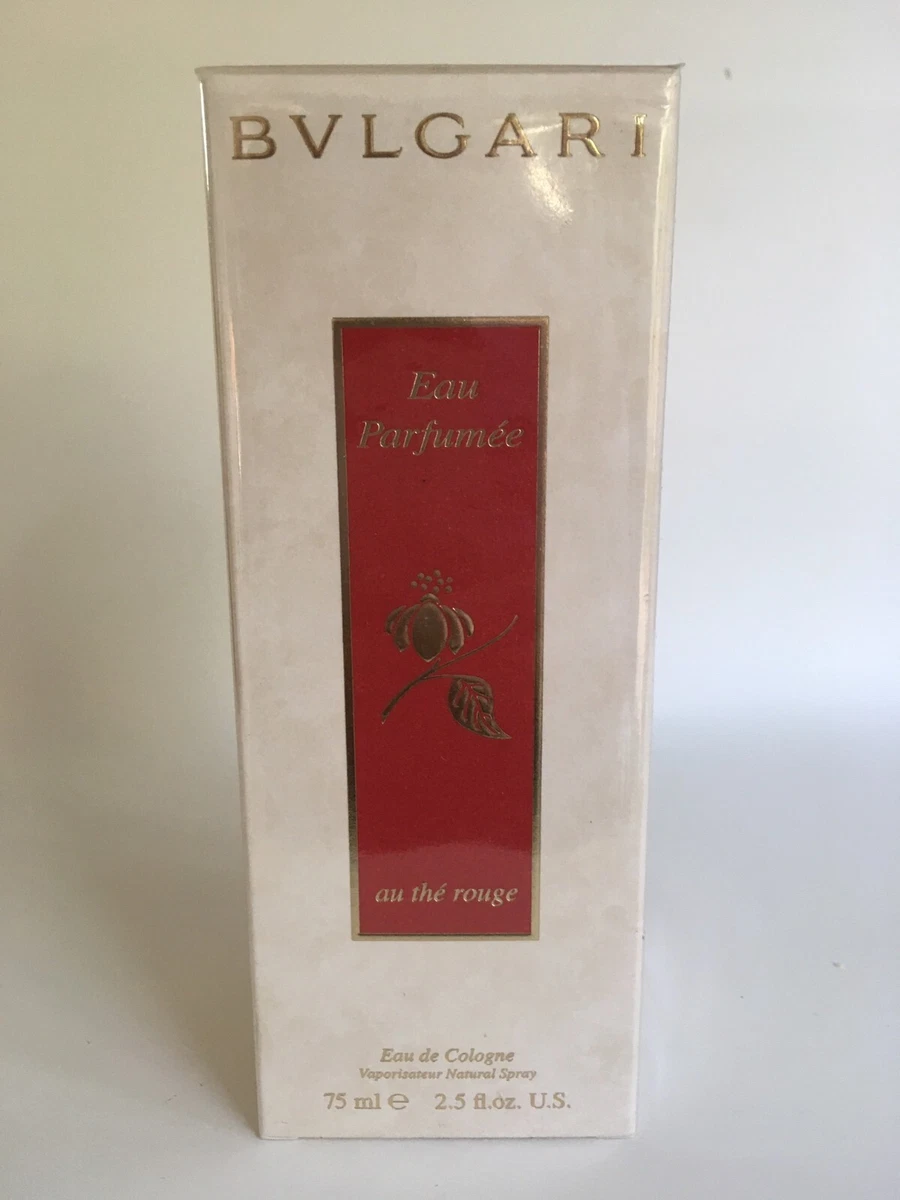 【未使用未開封】ブルガリ Eau Parfumée au Thé Rouge Bvlgari AU THE ROUGE 🌹Cologne perfume RARE 2 fl oz/75 ml NEW w