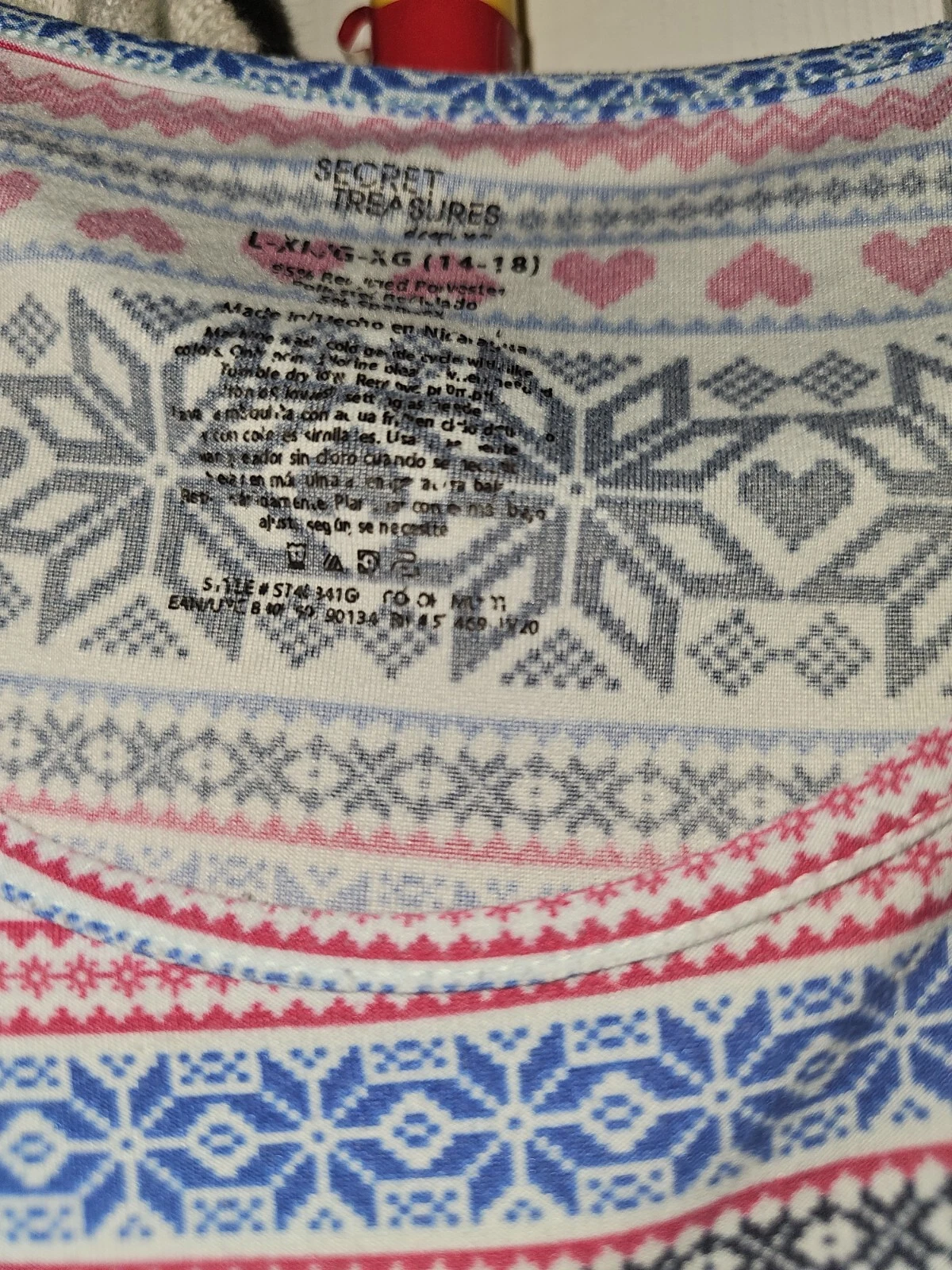 UNDERCOVER Camicia da notte Secret Treasures taglia dalla L alla XL misto cotone usata