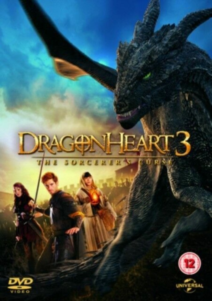Dragonheart 3: The Sorcerer's Curse DVD (2015) New FREE SHIPPING