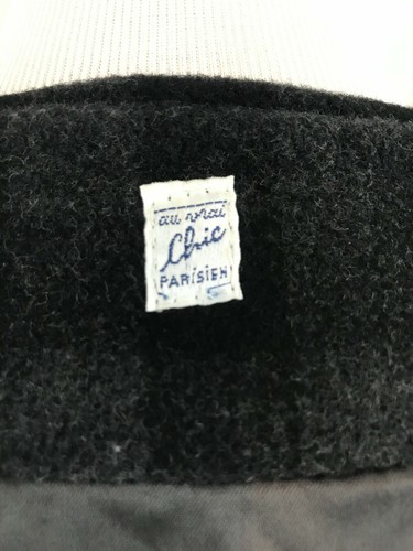 Au Vrai Chic Parisien Long Sleeve Ribbed Zip Front Fully Lined Jacket ~ SZ Small - Picture 9 of 9