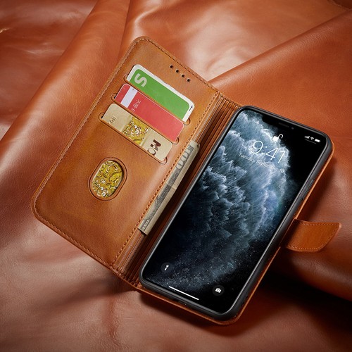 Leather Magnetic Flip Wallet Case For iPhone 16 15 14 Plus 13 12 11 Pro Max Mini - Picture 10 of 16