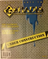 Shadis Magazine 22 RPG Fanzine Ultimate CCG Checklist
