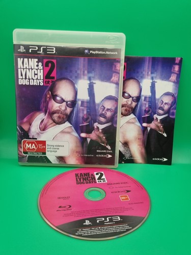 Kane and Lynch 2: Dog Days - Sony Playstation 3 / PS3 Game - Complete W Manual