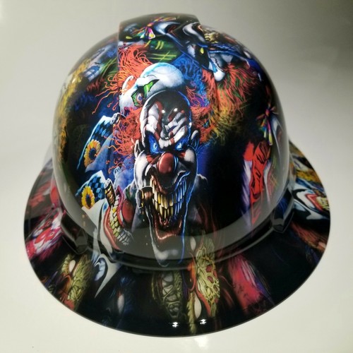 NEW Full Brim Hard Hat – Custom Hydro Dipped Big Texas Flag Design, ANSI Rated For Safety