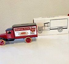 Ertl Campbell's Soup 1931 Hawkeye Motor Truck Bank 1:34 Scale NIB 1990