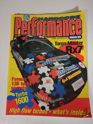 HARDCORE PERFORMANCE MAGAZINE NUMBER ONE EXC COND FREE POST AUST WIDE 