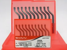 Shaviv 29169 10pcs E200S Cobalt Deburring Blade for Cast Iron,Brass&Plasticfor