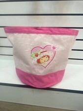 2 piece Strawberry Shortcake fabric storage baskets