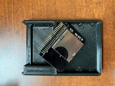 2.5" laptop microSD / SD to IDE hard drive carrier with electronics