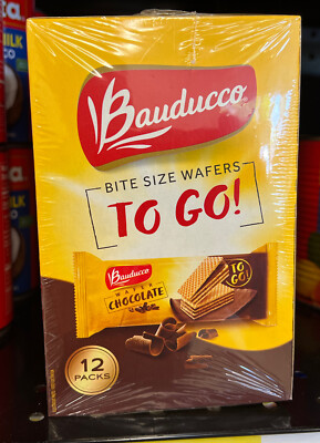 Bauducco European Wafer Cookie 12 Packs
