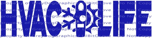 HVAC LIFE METER AC VINYL DECAL CONSTRUCTION HEATING AIR CONDITIONING STICKER - Picture 14 of 24