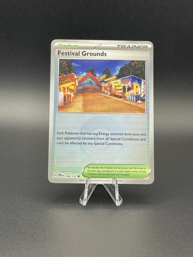 Festival Grounds (Poke Ball ) 108/131 Sv: Prismatic Evolutions Holo