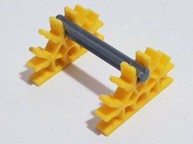 20 Rare K'NEX Silver Gray "X-Rods" Endless/Headless Specialty Rods Parts 2" KNEX