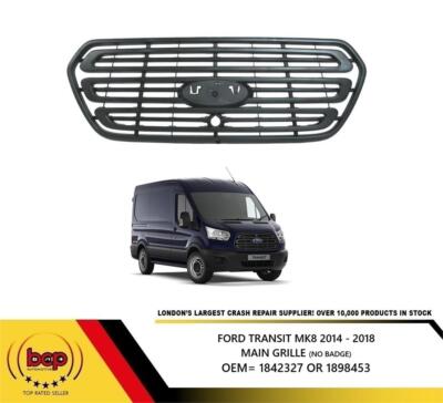 FORD TRANSIT MK8 2014 - 2019 FRONT BUMPER GRILLE BRAND NEW 1865286 ...