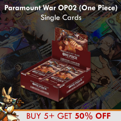 Paramount War Kartensingles (ENGLISCH) - One Piece Sammelkartenspiel