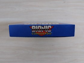 Caja y manual del Bionic Commando de NES